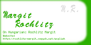 margit rochlitz business card
